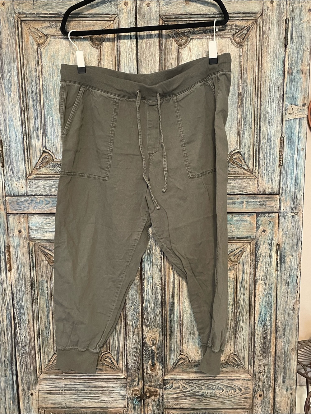 GAP Olive Drawstring Jogger Pants